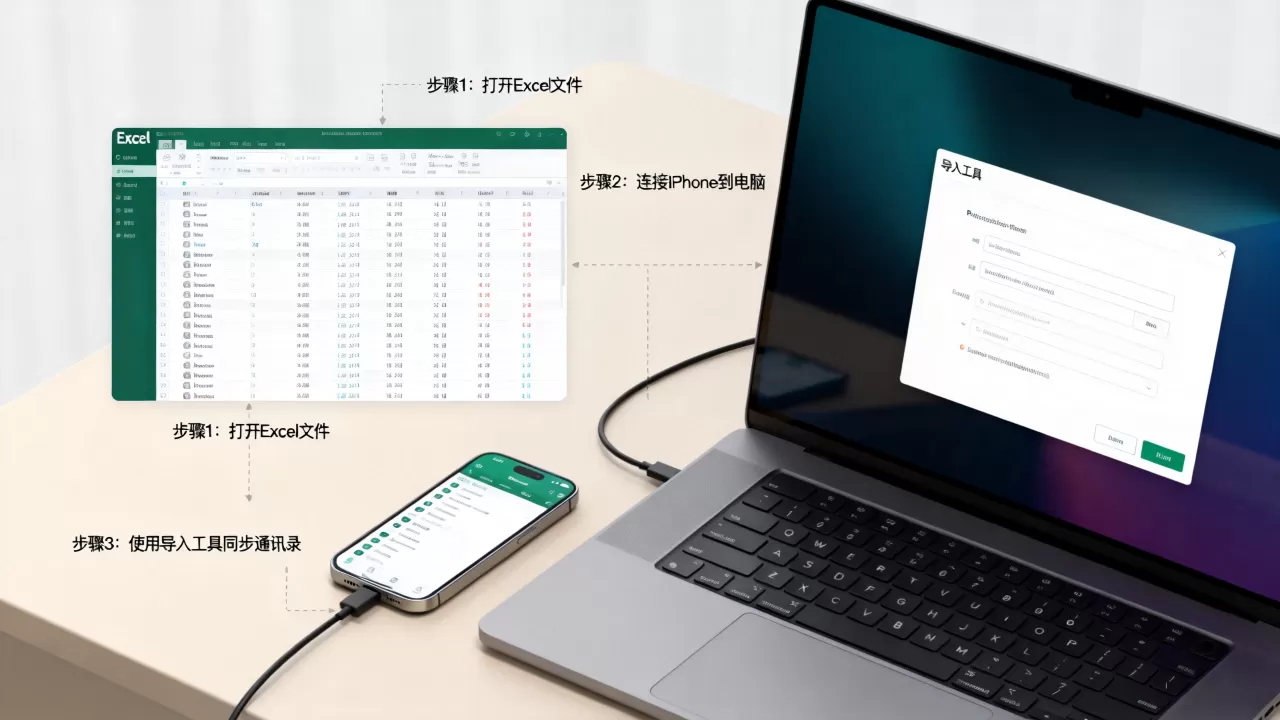 怎么把excel通讯录导入iphone?,excel通讯录导入iphone详细怎么操作步骤 怎么把excel通讯录导入iphone?,excel通讯录导入iphone详细怎么操作步骤