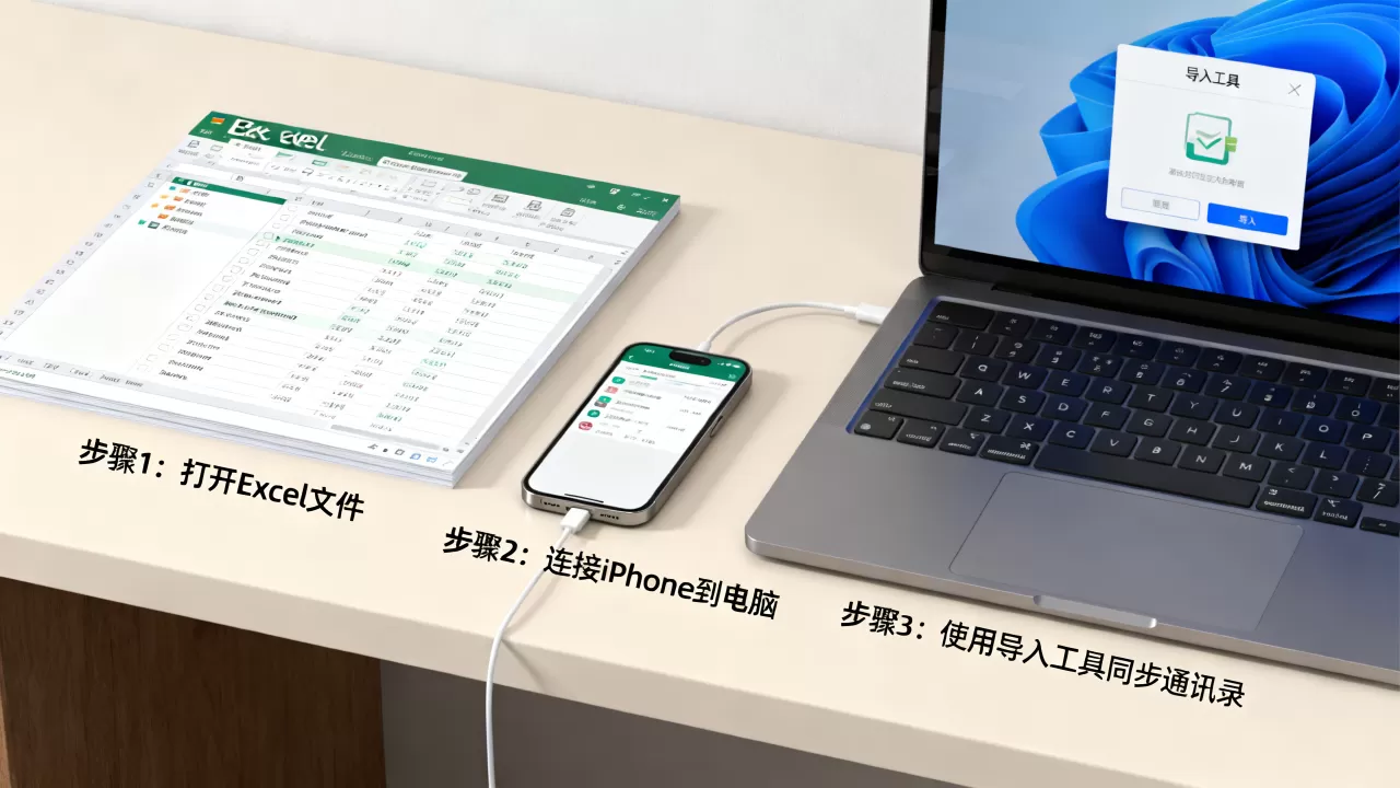 怎么把excel通讯录导入iphone?,excel通讯录导入iphone详细怎么操作步骤 怎么把excel通讯录导入iphone?,excel通讯录导入iphone详细怎么操作步骤
