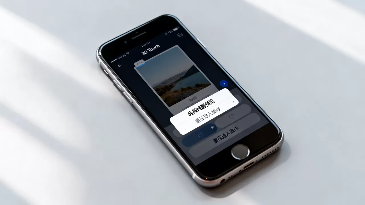 iPhone6s 3D Touch怎么用？，3D Touch是什么
