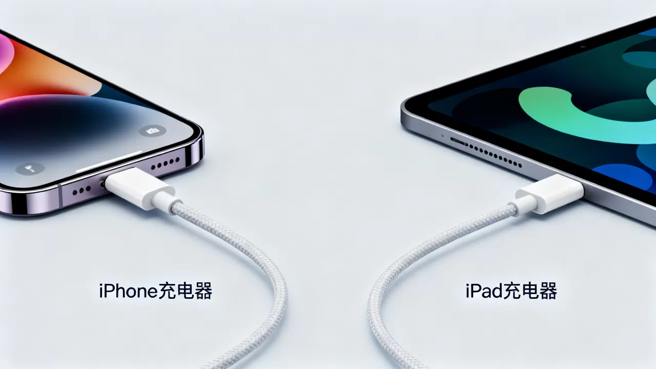iphone ipad充电器通用吗，苹果手机平板充电器通用吗