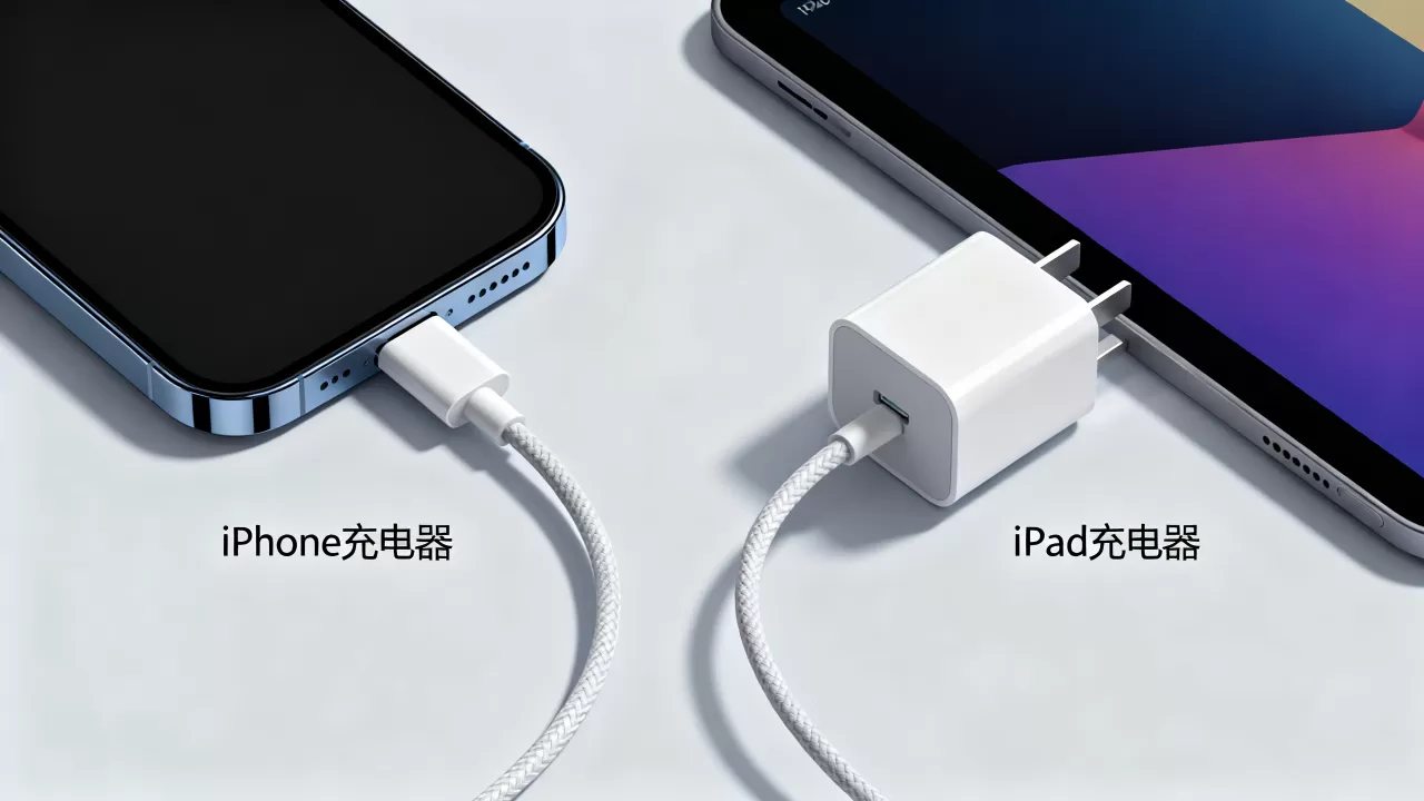 iphone ipad充电器通用吗，苹果手机平板充电器通用吗