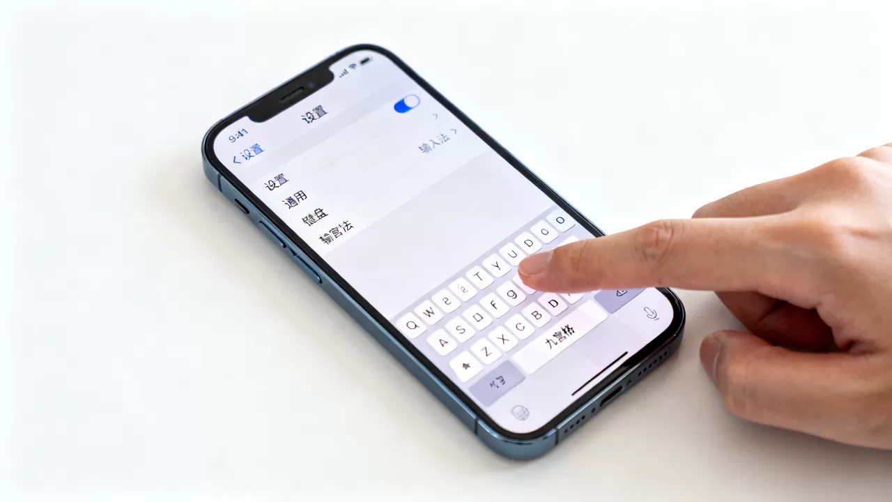 iPhone日版怎么设置九宫格输入法,日版手机键盘切换教程 iPhone日版怎么设置九宫格输入法,日版手机键盘切换教程