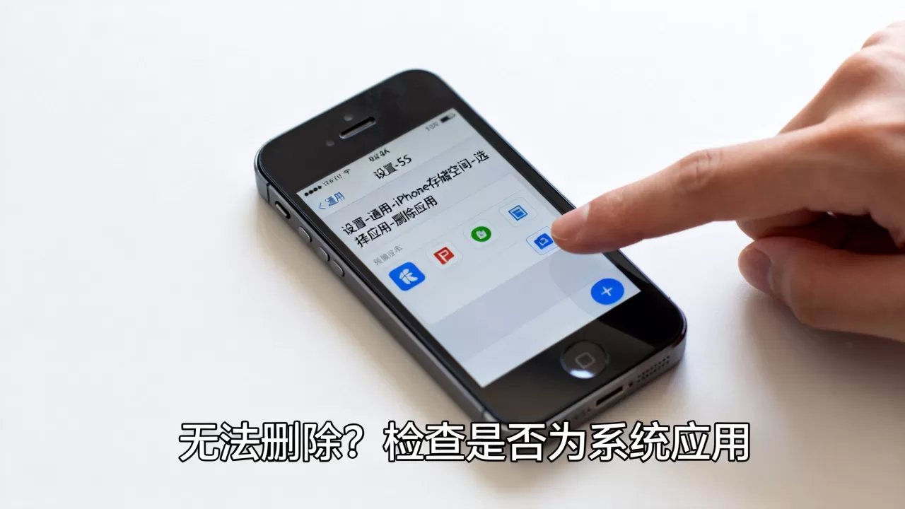 iPhone5s软件怎么删除，iPhone5s软件怎么删除不了