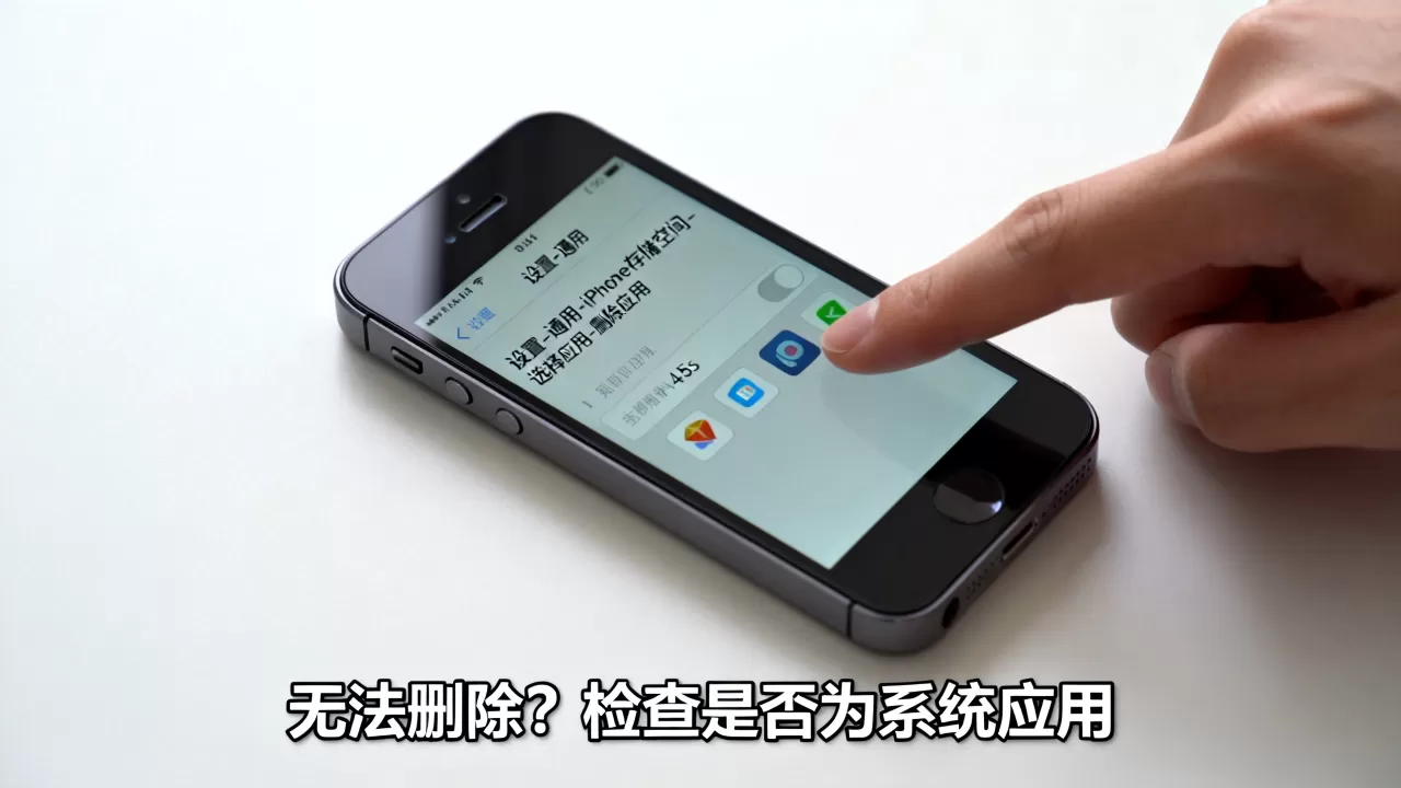iPhone5s软件怎么删除，iPhone5s软件怎么删除不了