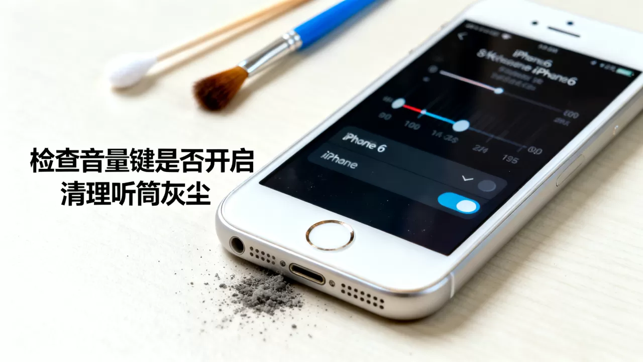 iPhone6听不到声音怎么办，iPhone6没声音原因