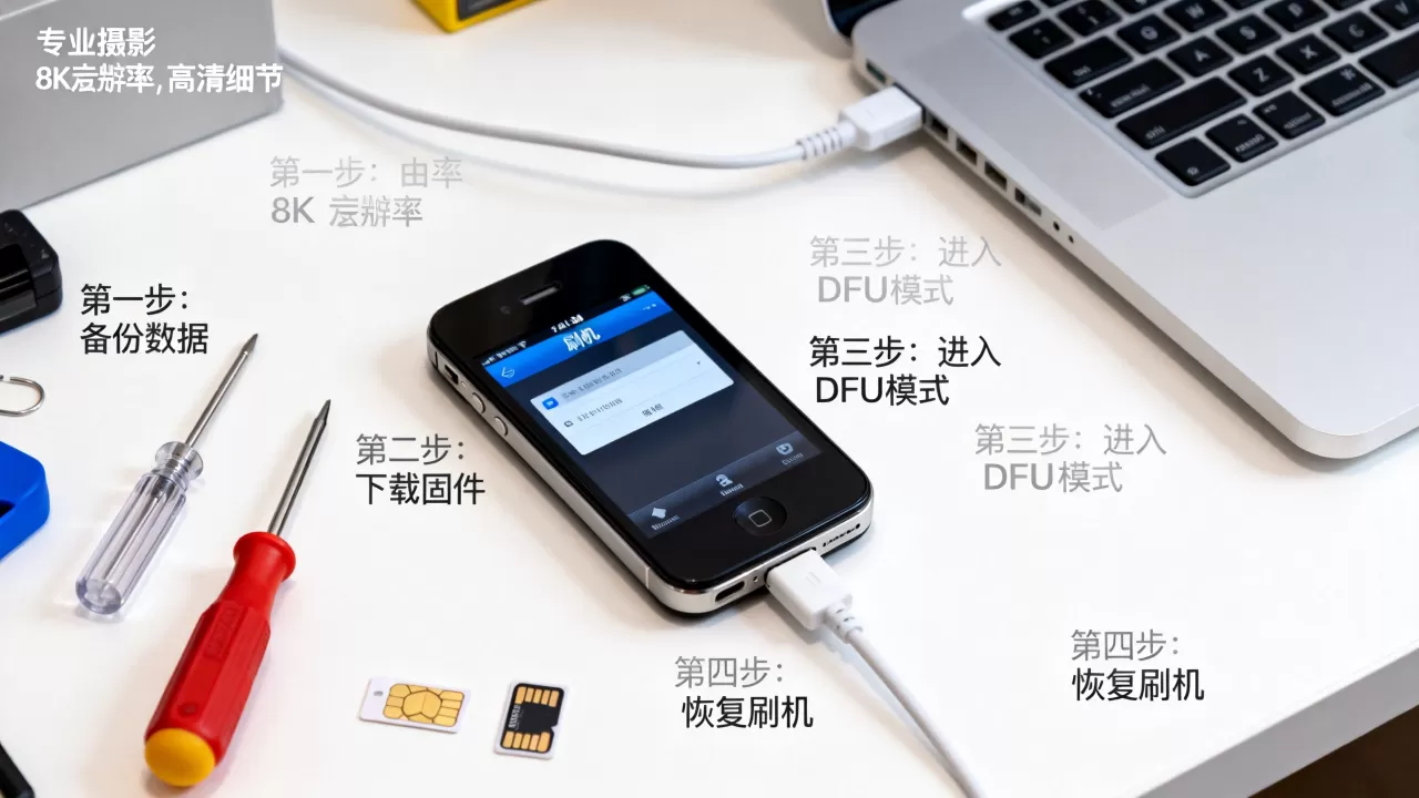 iPhone 3GS怎么刷机？3gs刷机教程详细步骤