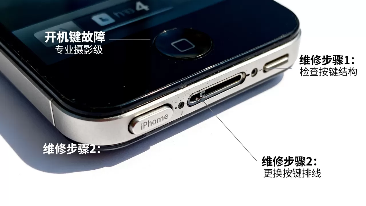 iphone4开机键坏了怎么办?,iphone4开机键坏了怎么修最简单? iphone4开机键坏了怎么办?,iphone4开机键坏了怎么修最简单?