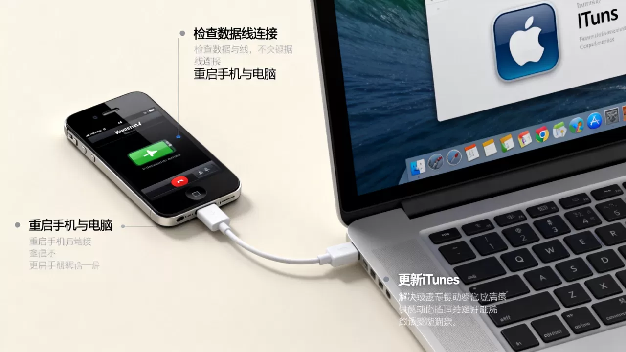 iphone 4无法连接电脑怎么办？iphone 4连不上电脑如何解决？